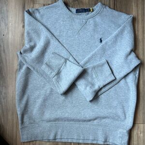 Ralph Lauren Light Gray Crewneck Sweatshirt